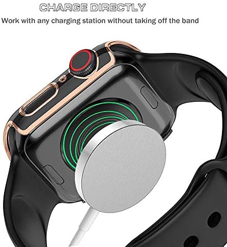 Botomall תואם Apple Watch Series 3/2 42 ממ [ללא מגן מסך] אביזרי כיסוי קשה שומר דק פגוש מגן קל